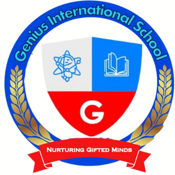 Genius International School Official Crest Logo